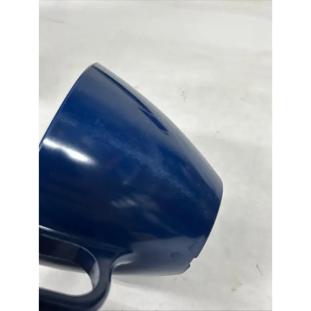 Lot Of Vintage Boonton Cups And Saucers Blue 6206
